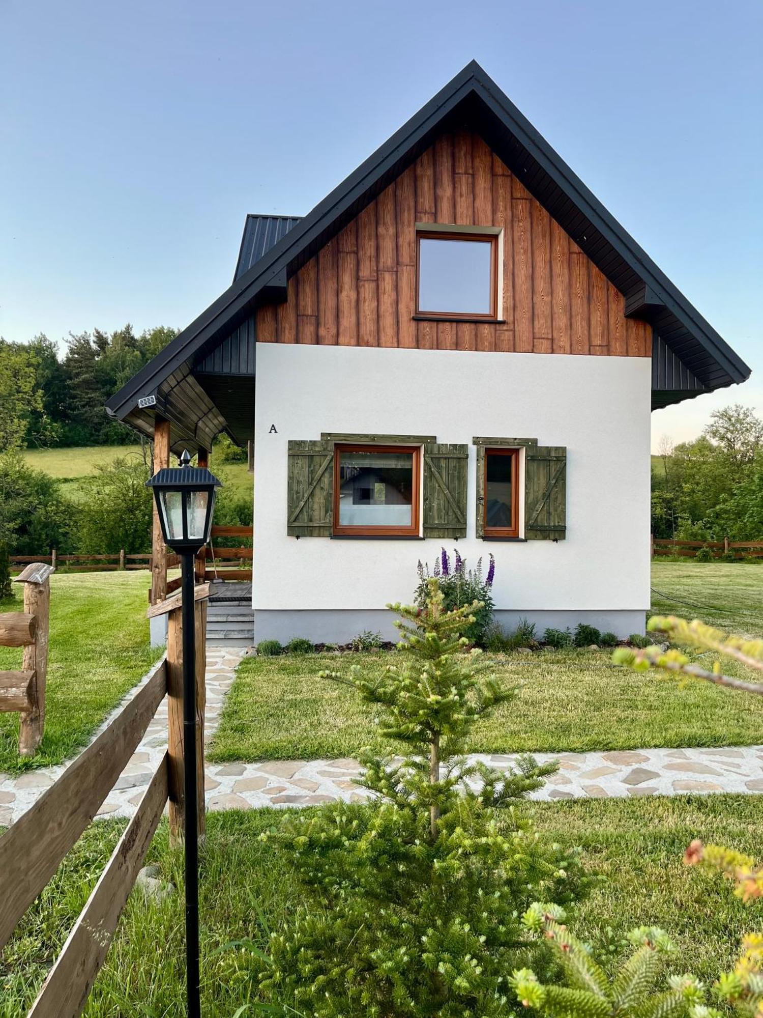 Zagroda Wypoczynkowa- Domki Nad Rzeka Smerekowiec Exterior photo